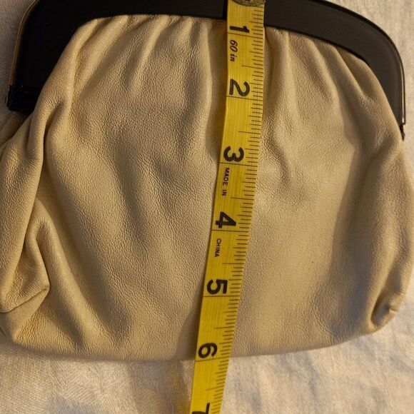 White Leather Small Bag - Picture 6 of 6